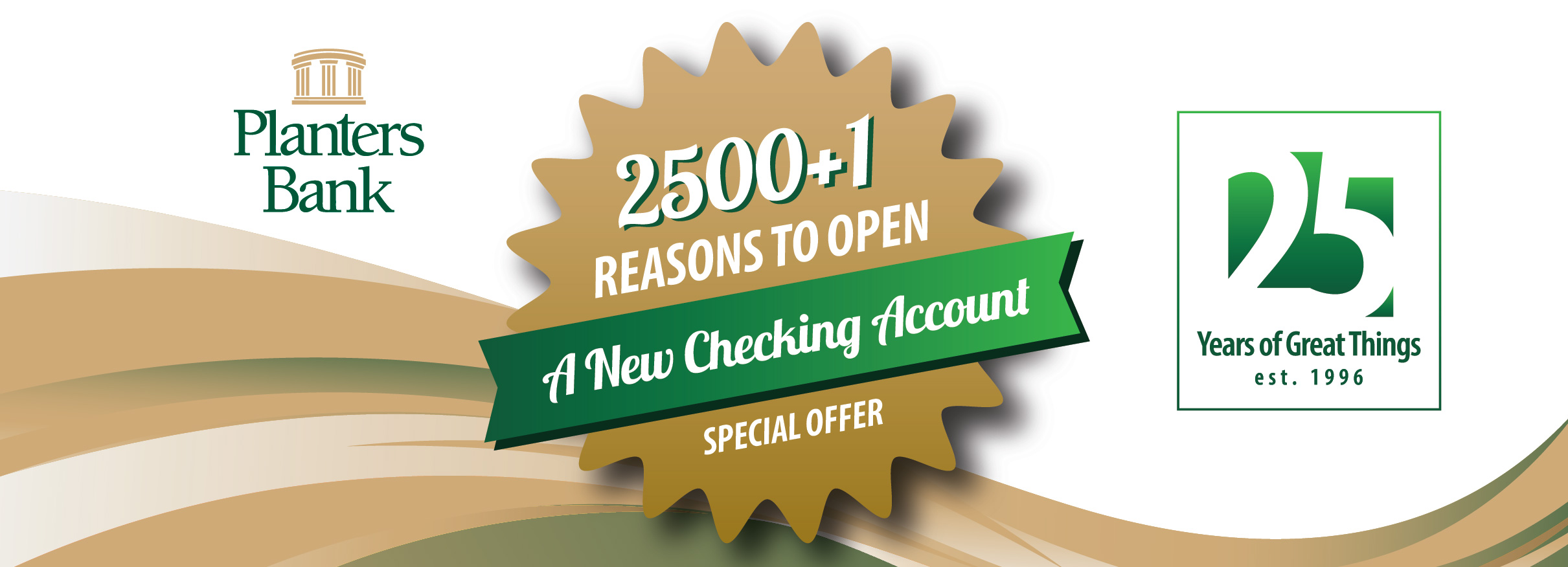 25 Yr Special Offer Banner Ad